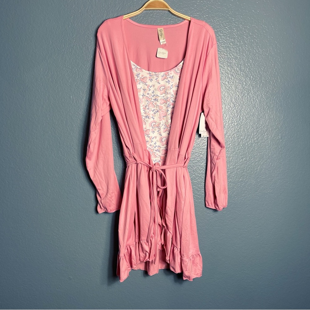 NWT 3-Piece Pajama Set Jessica Simpson Peony Gardenia Size S